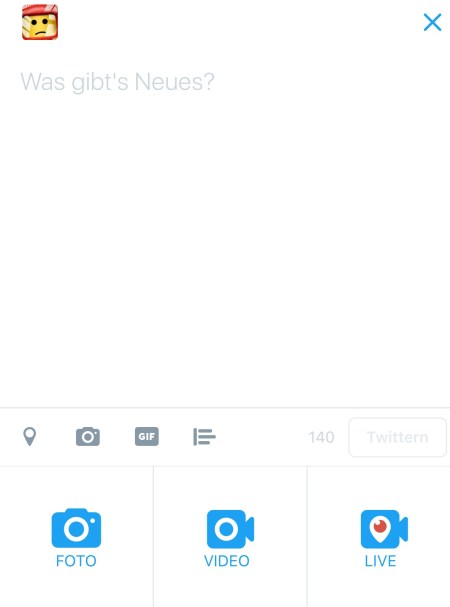 Periskope ist jetzt in der Twitter GUI - hurra
