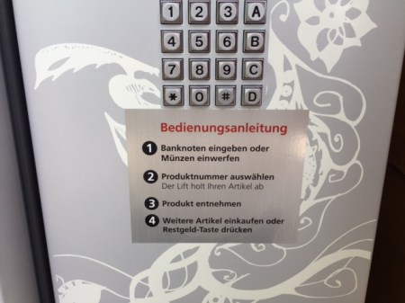 Nummer eingeben und fertig.