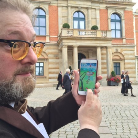 Das Festspielhaus ist eine Pokemon Arena.