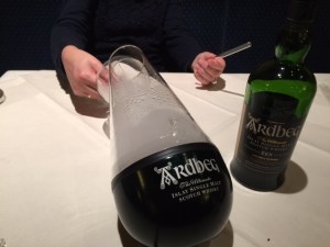 Ardbeg Ceo im Einsatz. 