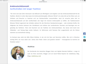 Mein Statement für den Wiesnguide.