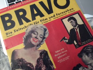 Die Erstausgabe der Bravo aus dem Jahre 1956