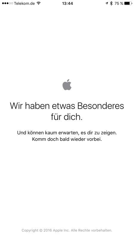 Jetzt heiß es abwarten.