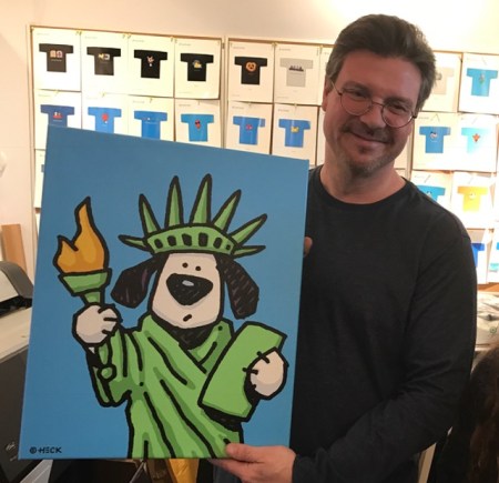 Ein toller Kerl und ein genialer Künstler: Ed Heck.