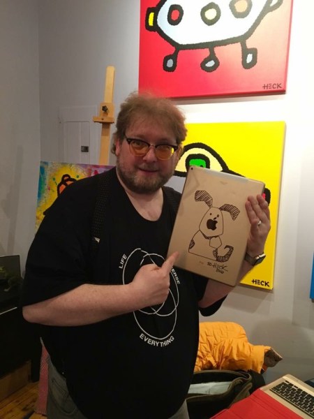 Ein echter Ed Heck auf meinem iPad Pro - vielen Dank.