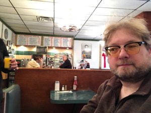 Lecker und fettig ist das Essen.