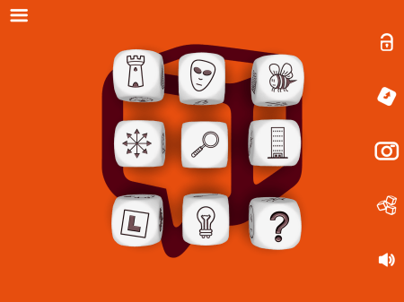 Die Würfel sind gefallen und ich erfinde eine Geschichte.