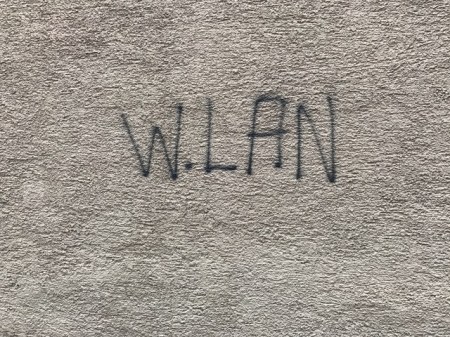 Nur mit WLAN kann ich richtig arbeiten.