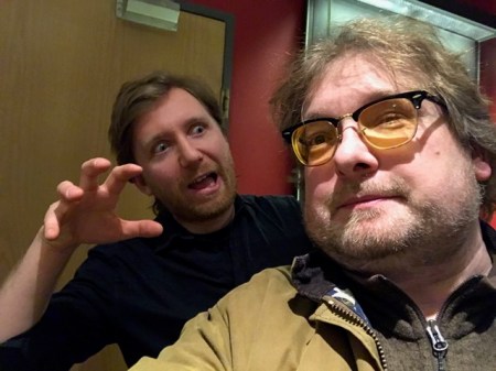 Richard Siedhoff Macht Quatsch mit mir. Dabei ist er ein seriöser Musiker. 