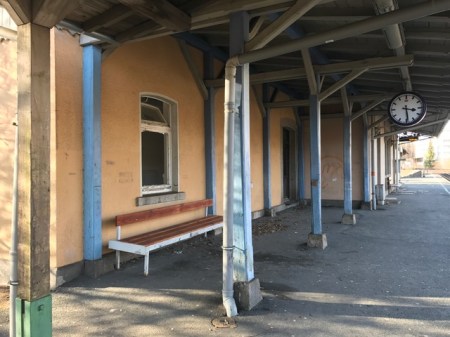 Mein erster Lost Place - ein Bahnhof in der Oberpfalz.