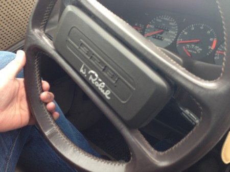 Dieser Porsche 928 gehörte Walter Röhrl. 