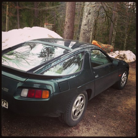 So sehen die meisten Leute den Fahrer - von hinten. 