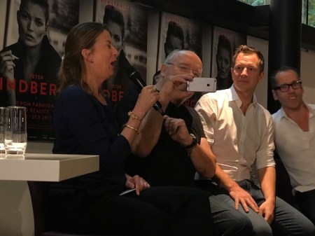 Hurra, Peter Lindbergh macht ein Foto von mir.