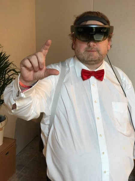 Ich sehe Einsatzbereich in der Bildung - hier untersuche ich ein Herz. 