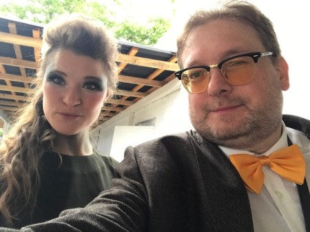 Freundliche Damen begrüßten mich am Ardbeg Day