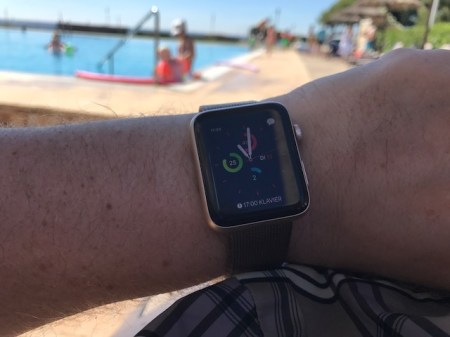 Die Apple Watch hat mich zum Sport motiviert.