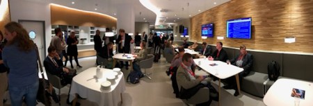 Die DB Lounge in Nürnberg wurde komplett neu gestaltet.