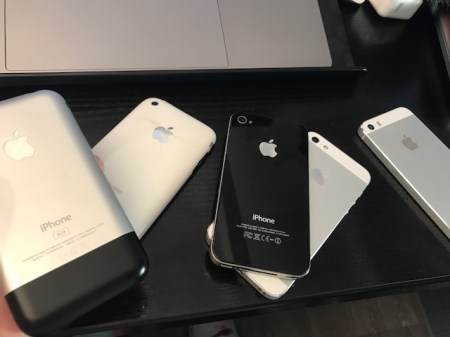 10 Jahre iPhone - hier einige meiner Geräte.