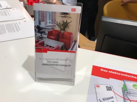 Info-Flyer für die Kunden.