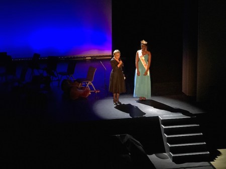 Margret Kopp und ie amtierende „Miss Togo Diaspora“ Pascaline Amagio