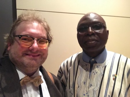 Ratsch mit dem Botschafter der Republik Togo in Berlin Michel Komi Dagoh 