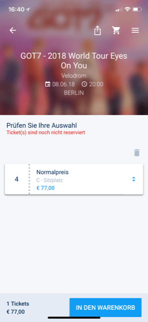 Da sah es noch ganz gut aus ... 