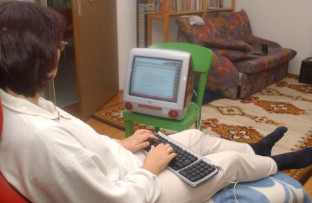 Der All-one-One-Computer war eine Revolution. Meine Frau arbeitete gerne mit ihrem iMac während ihrer Schwangerschaft.