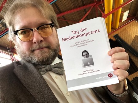 Ich bin viel in Sachen Medienkompetenz unterwegs.