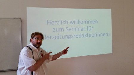 Ich bin viel an Schulen unterwegs - dem Blog sei Dank.