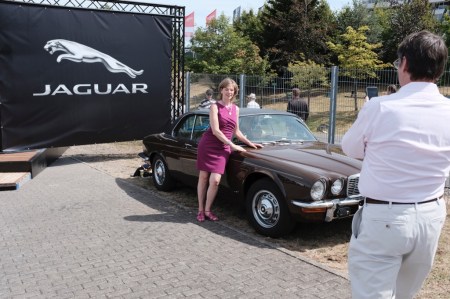 Die Jaguar Klassiker waren DIE Fotomotive. 