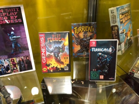 Der gelungene Aprilscherz Turrican 4 für die Nintendo Switch war ausgestellt. Es soll aber nicht beim Scherz bleiben.