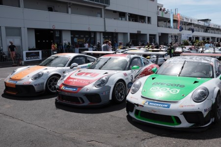 Zahlreiche Porsche-Modelle nahmen am 46. Oldtimer Grand Prix teil. 