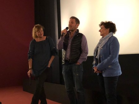 Grüner wird’s nicht - samt Filmgespräch mit Regisseur Florian Gallenberger und Darstellerin Monika Baumgartner (r) sowie Marketingsdame Andrea Hailer (l.)