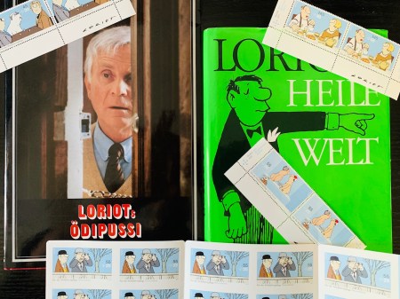 Ein paar Erinnerungen an Loriot aus meiner Sammlung. 