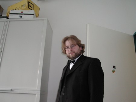 So sah ich als Moderatir auf der CeBIT aus.