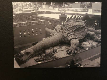 Der Drache aus den Nibelungen in der UFA-Ausstellung.