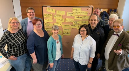 Gruppenbild nach erfolgreichem Seminar.