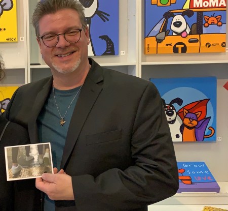 Ed Heck lobt das Werk von K2. Das macht mich richtig stolz.