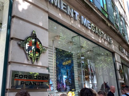 Forbidden Planet Megastore in London