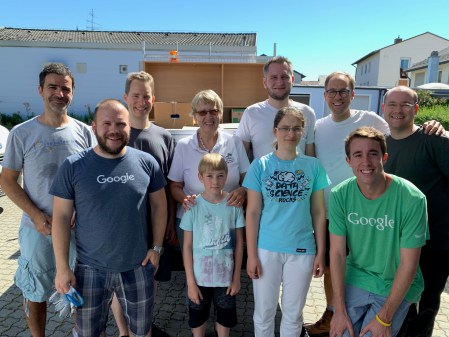 Google packte in Maisach mit an.