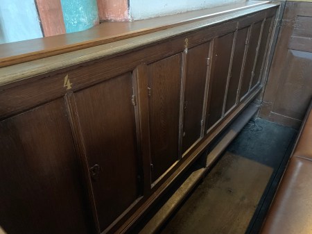 Hier lag unter anderem der Schatz.