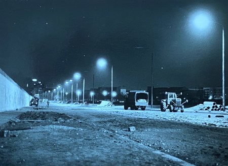 Der Todesstreifen der Mauer.