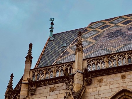 Der Hahn auf dem Stephansdom .