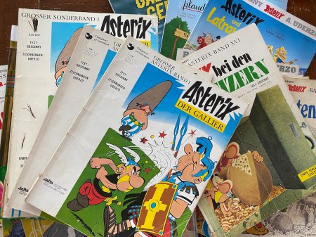 Meine Asterix aus den vergangenen Jahren.