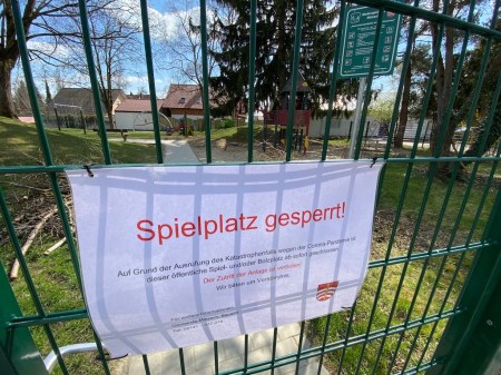 Die Spielplätze der Gemeinde Maisach sind wie überall gesperrt.