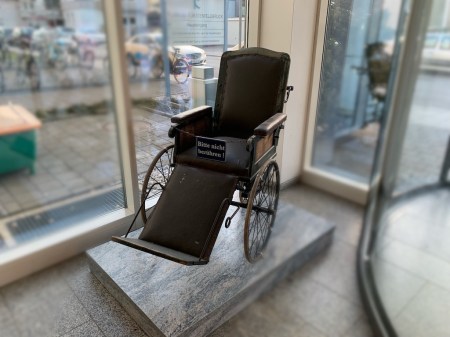 Eingangsbereich der Kreisklinik.