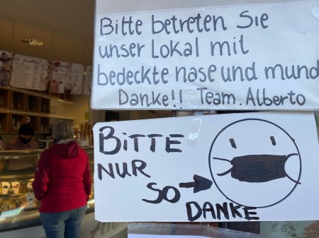 Klarer Hinweis bei Alberto.